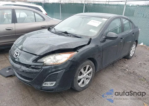 2010 Mazda Mazda3 I Touring z USA, uszkodzony, nr VIN JM1BL1SGXA1325475